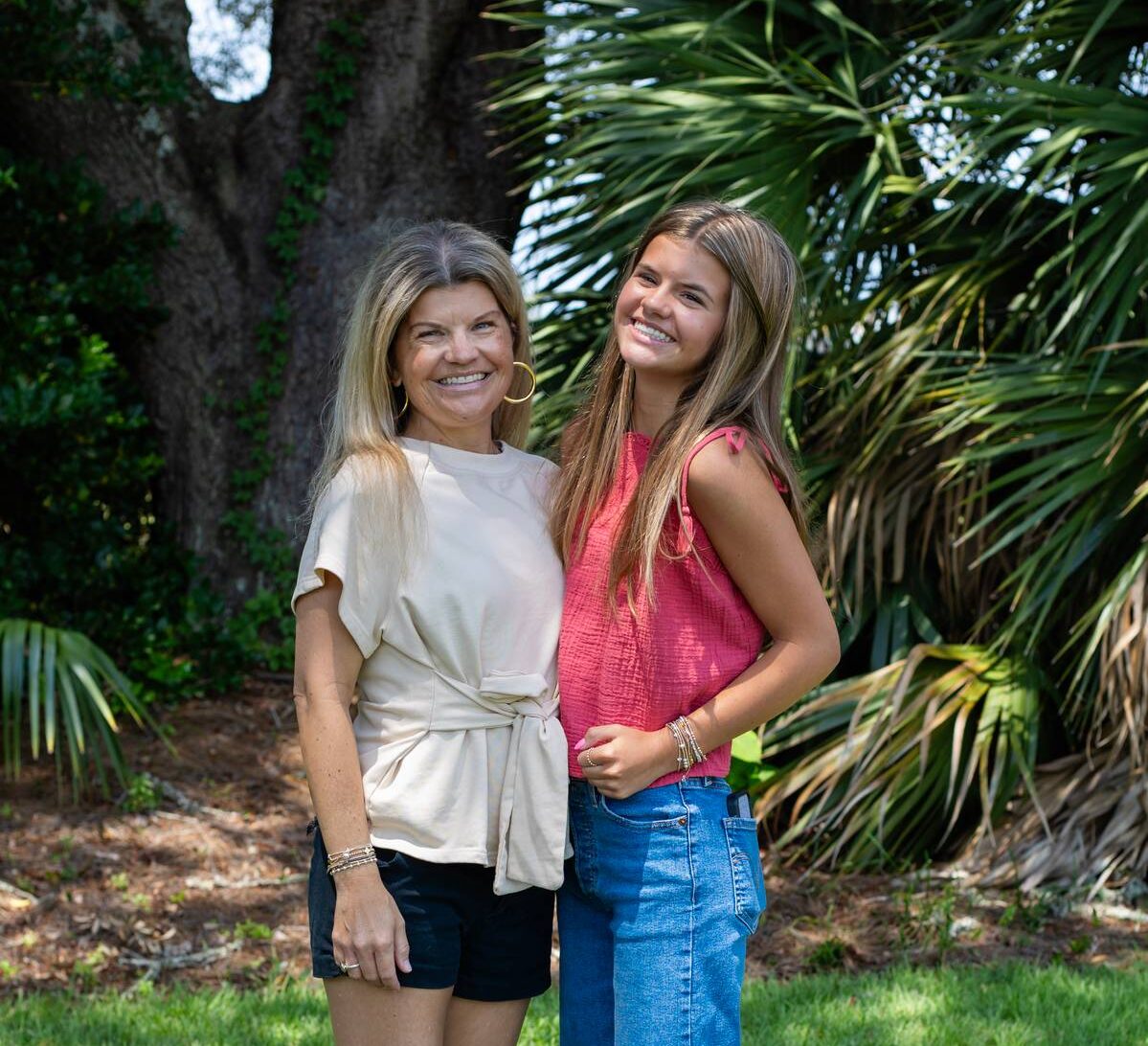 Patients smiling at bayer curtis ortho fort walton FL